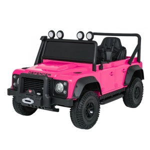 Dětské elektrické autíčko Land Rover Defender 110 SVX Concept růžové