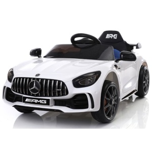Dětské elektrické autíčko Mercedes GTR bílé