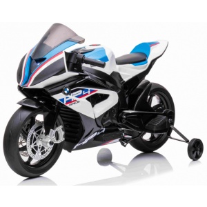 Dětská elektrická motorka BMW HP4 Race bílá