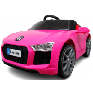 Elektrické autíčko Cabrio B4 eko-kůže růžové - poškozeno - RG-33