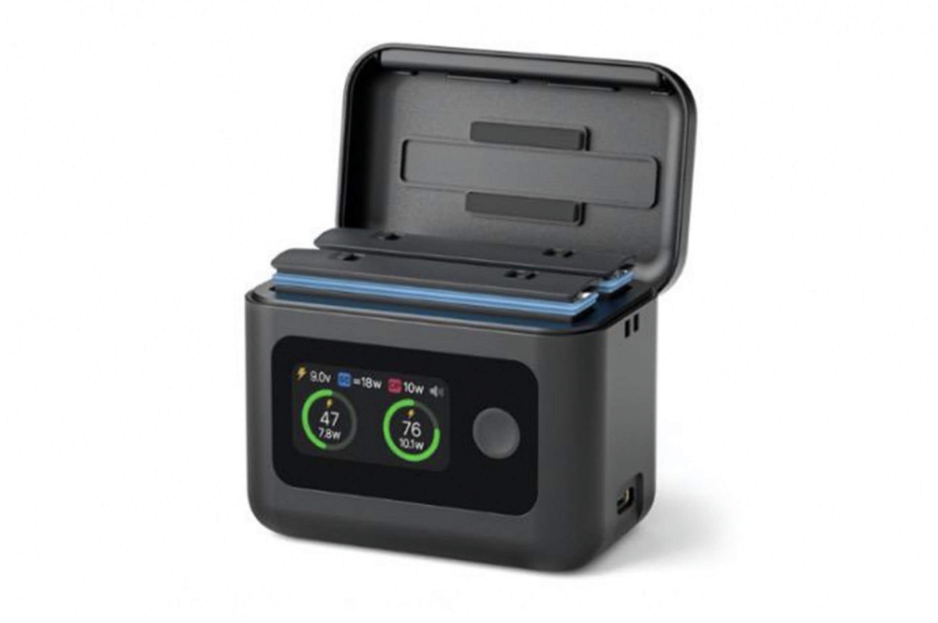 Oboustranný nabíjecí box pro akční kameru Insta360 X5 1INST924