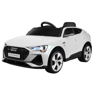 Elektrické autíčko Audi E-Tron Sportback 4x4 bílé - Použito - J-PA0286 BI