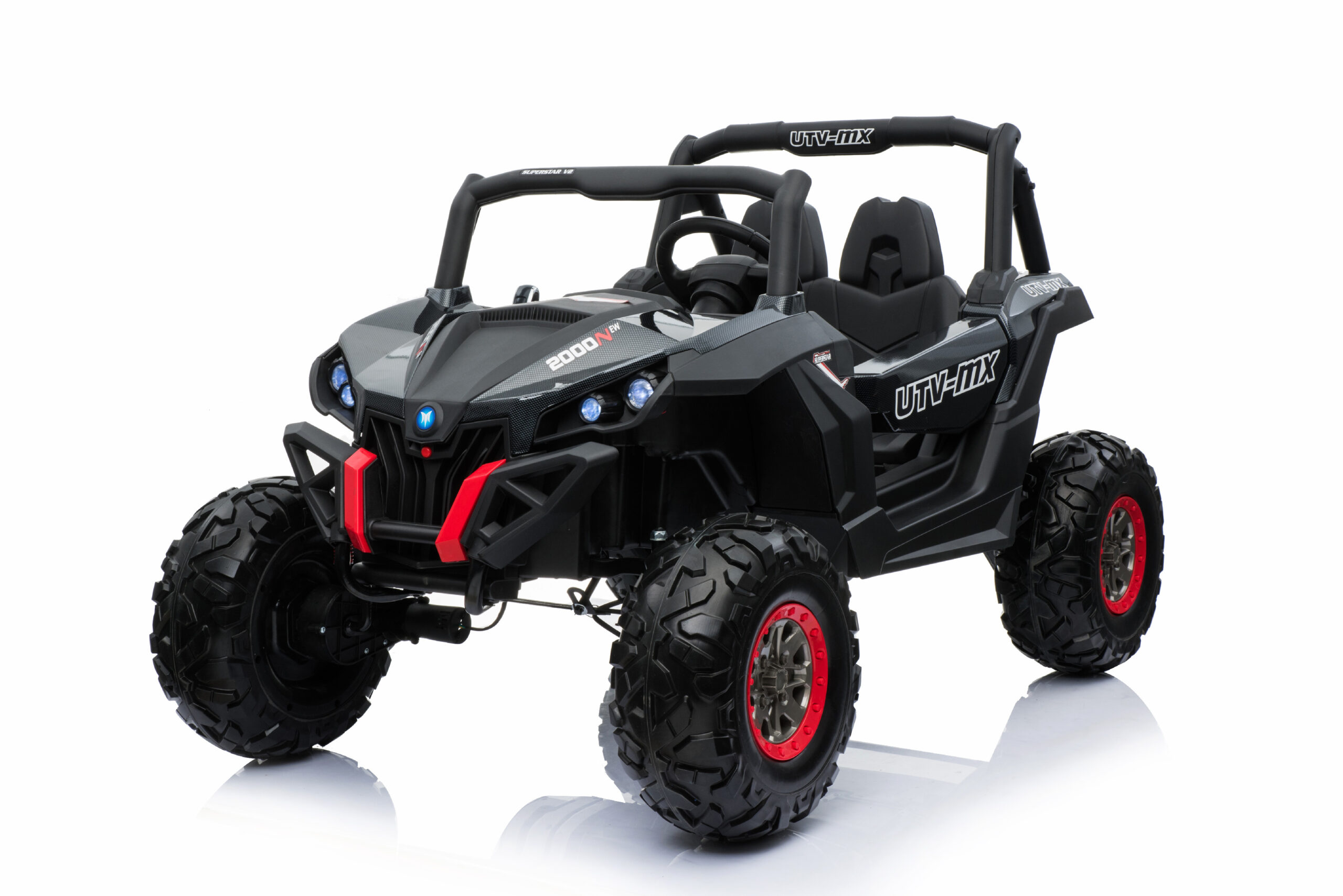 Elektrické autíčko Buggy SuperStar 4x4 lakované Black Carbon