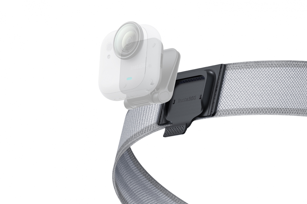 Čelenka Easy Clip pro Insta360 GO Ultra - šedá INST490-01