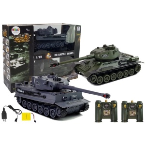 Tanky na dálkové ovládání T-34 a Tiger 103 2v1 RC
