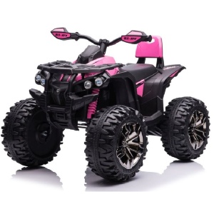 Dětská elektrická čtyřkolka ATV Power 4x4 růžová