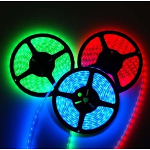 Vodotěsný RGB LED pásek 5 m – 60 LED/m