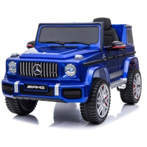 Elektrické autíčko Mercedes G63 AMG 4x4 EVA kola modré
