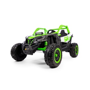 Elektrické autíčko Buggy Bumper 66 zelené | 24V | 4x200W | EVA | LED | 2