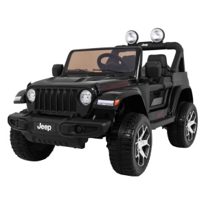 Elektrické autíčko Jeep Wrangler Rubicon 4x4 černé - Použito - R-DK-JWR555.CZ