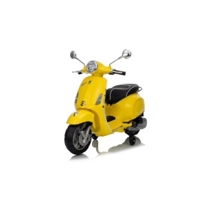 Dětský elektrický skútr Vespa ROMA žlutý