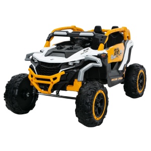 Elektrické autíčko Buggy M3 4x4 žluto-bílé