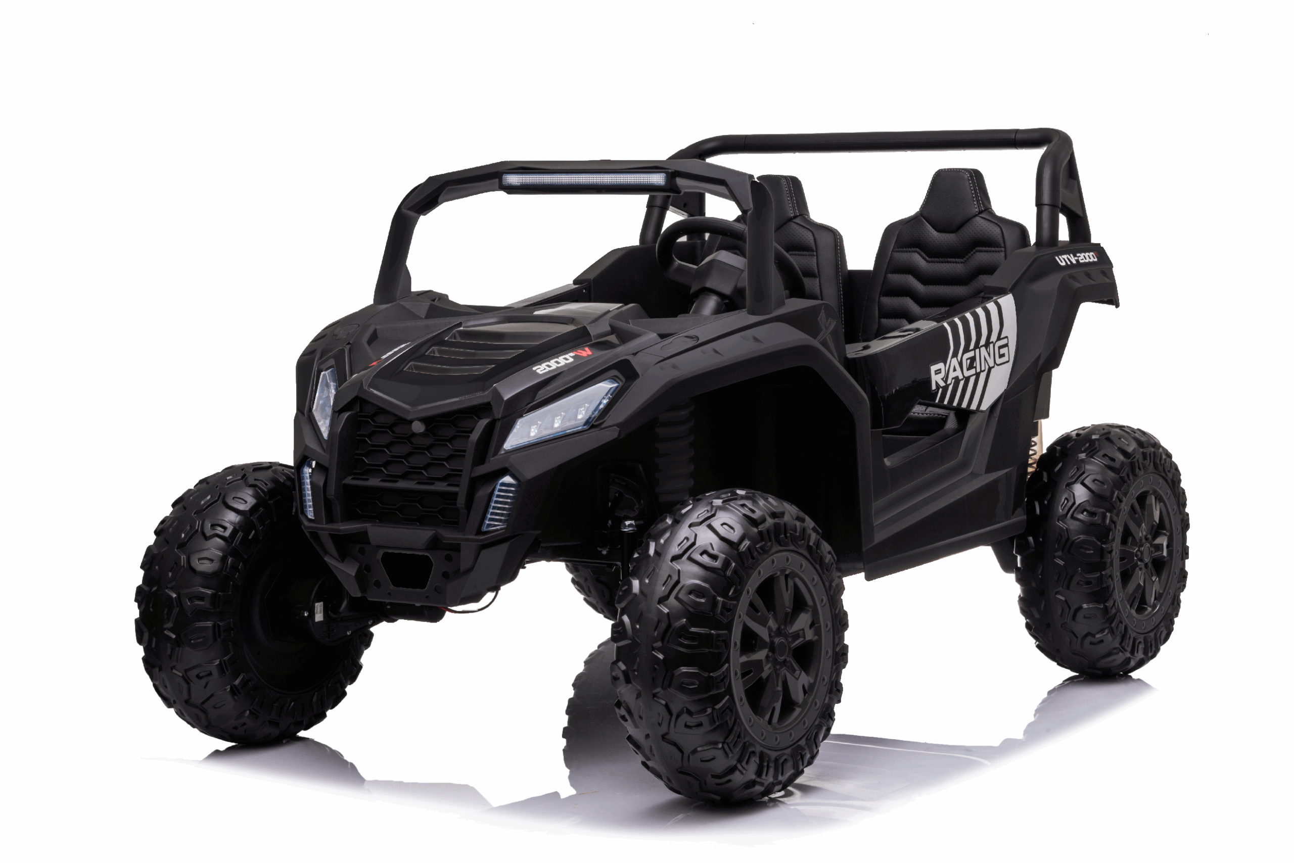 Mamido Elektrické autíčko Buggy UTV 24V 4x200W černé POŠKOZENÝ OBAL