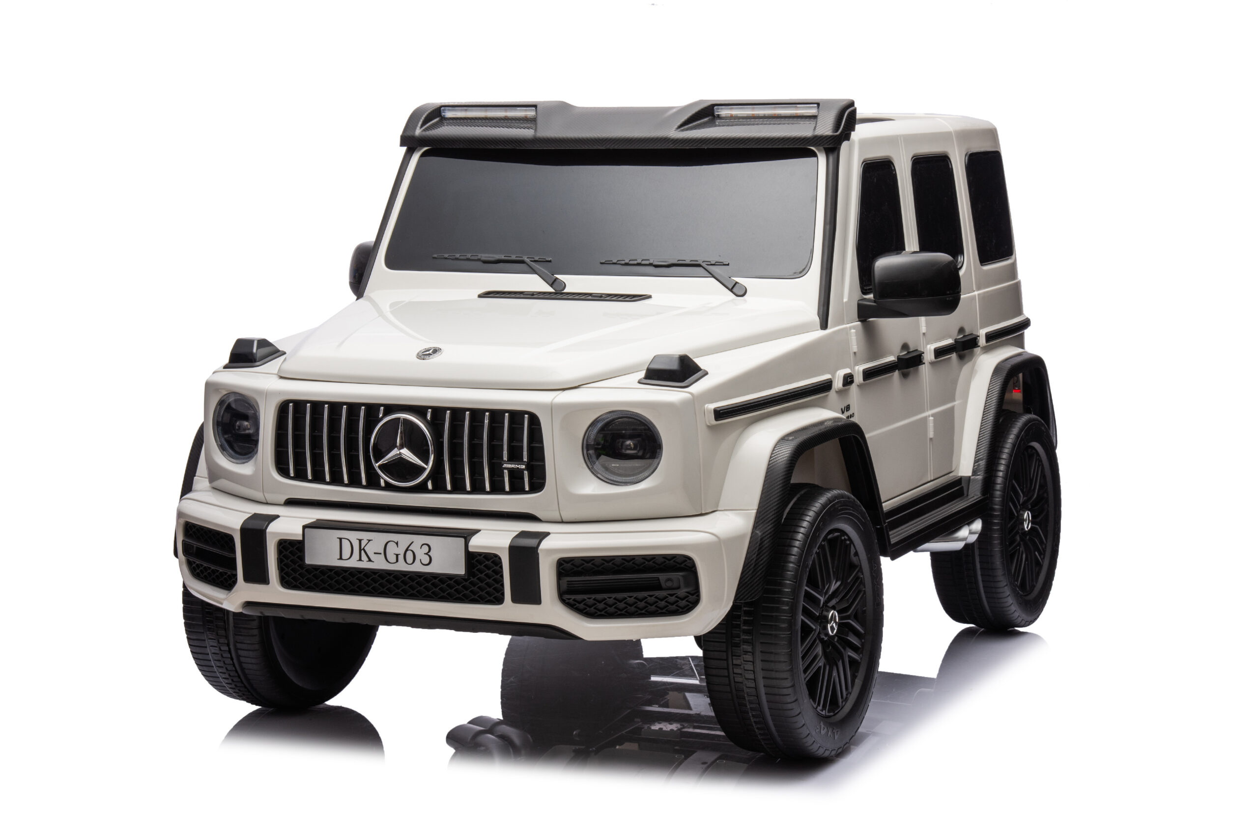Elektrické autíčko Mercedes G63 AMG 2x24V 4x200W XXL bílé
