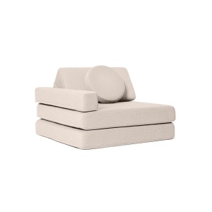 SHAPPY Dětské rozkládací pěnové křeslo SHAPPY ORIGINAL Barva: Soft Beige
