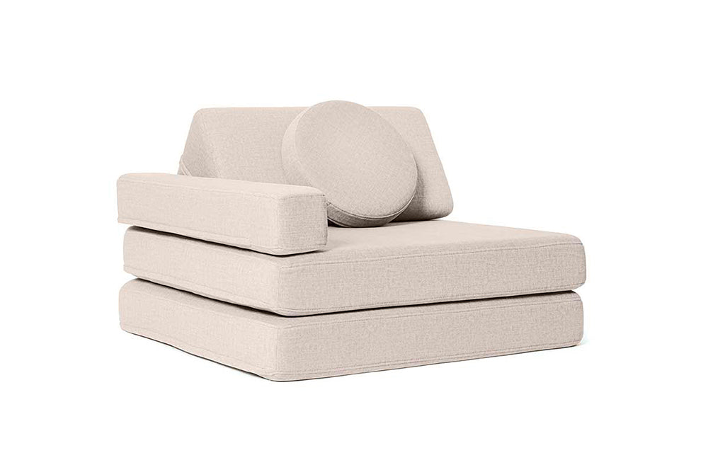SHAPPY Dětské rozkládací pěnové křeslo SHAPPY ORIGINAL Barva: Soft Beige