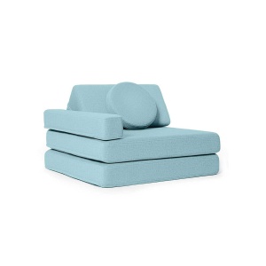 SHAPPY Dětské rozkládací pěnové křeslo SHAPPY ORIGINAL Barva: Sky Blue