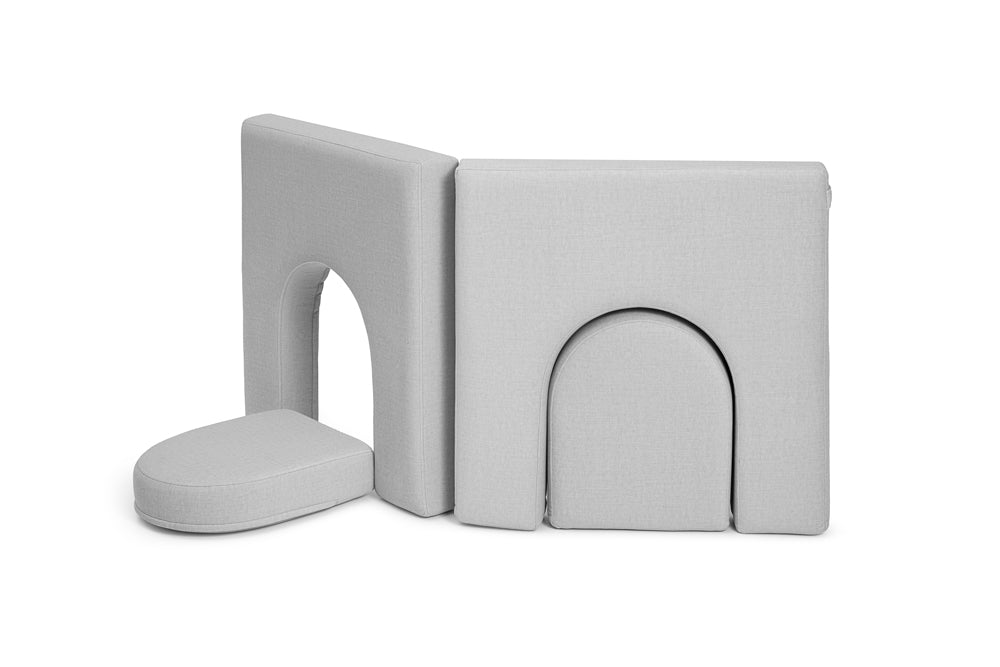 SHAPPY Dětské pěnové oblouky k sestavě SHAPPY ORIGINAL Barva: Light Grey