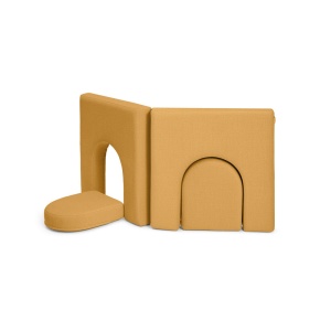 SHAPPY Dětské pěnové oblouky k sestavě SHAPPY ORIGINAL Barva: Mustard