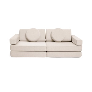 SHAPPY Dětská rozkládací pěnová pohovka SHAPPY PLAY mini Barva: Soft Beige
