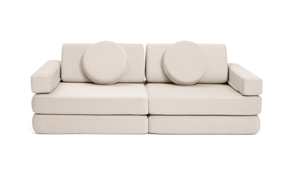 SHAPPY Dětská rozkládací pěnová pohovka SHAPPY PLAY mini Barva: Soft Beige