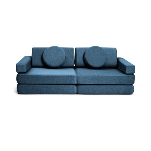 SHAPPY Dětská rozkládací pěnová pohovka SHAPPY PLAY mini Barva: Navy Blue
