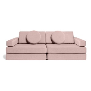SHAPPY Dětská rozkládací pěnová pohovka SHAPPY PLAY Barva: Soft Pink
