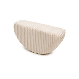 SHAPPY Dětský pěnový houpací taburet SHAPPY premium manšestr WAFFLE Barva: Cream Beige