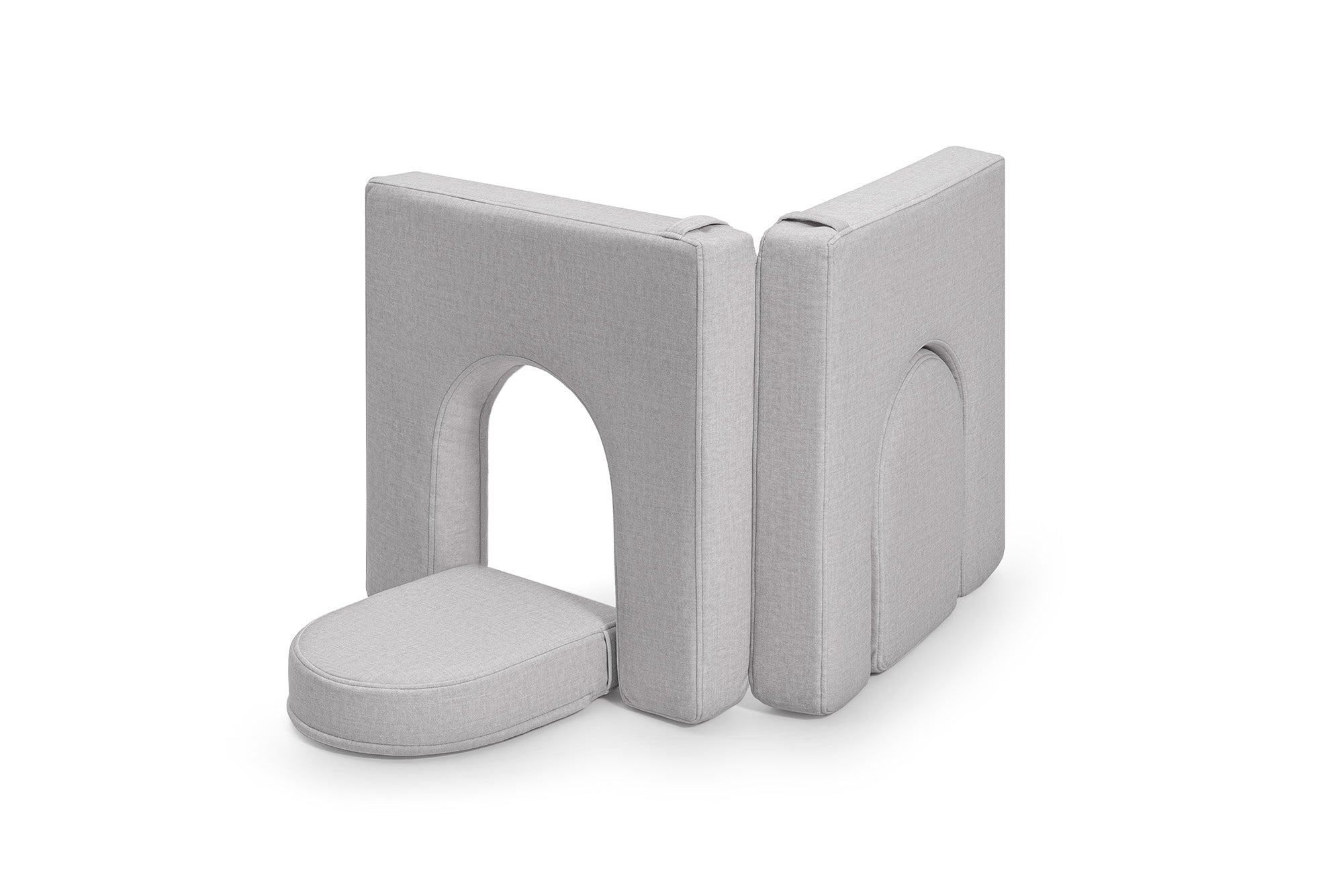 SHAPPY Dětské pěnové oblouky k sestavě SHAPPY ORIGINAL mini Barva: Light Grey