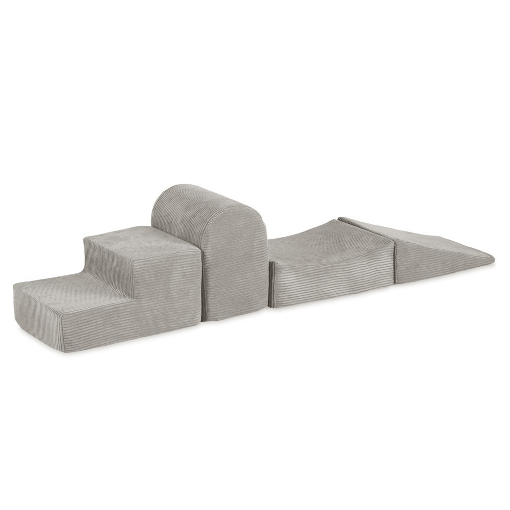 PLUSH NEST PLUSH NEST Molitanová hrací sestava (4 prvky) Prémiový béžový manšestr