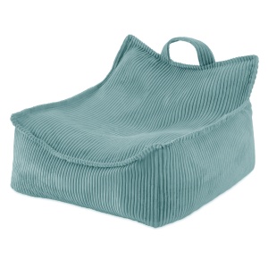 PLUSH NEST PLUSH NEST Dětské čtvercové křesílko Puffy z prémiového manšestru