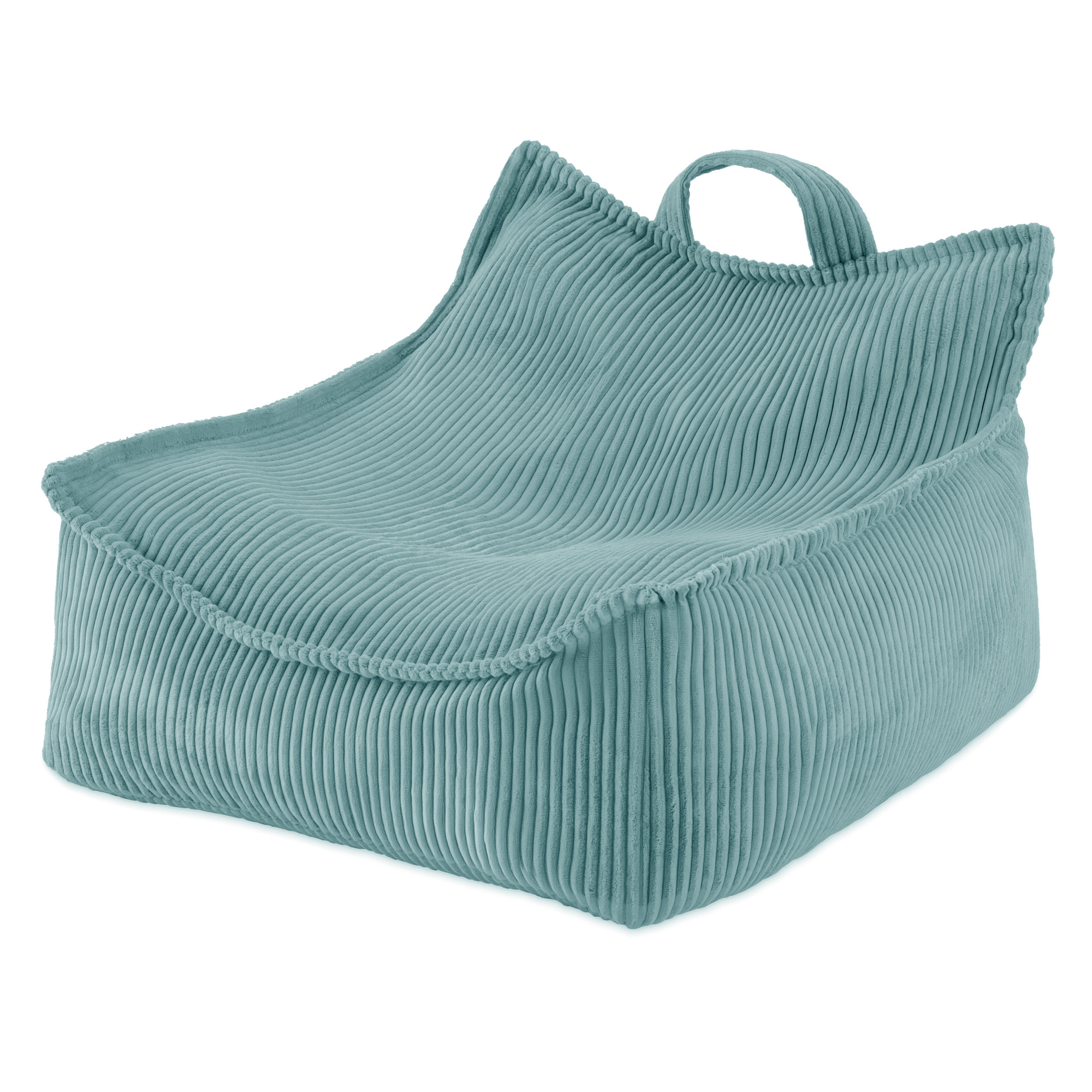 PLUSH NEST PLUSH NEST Dětské čtvercové křesílko Puffy z prémiového manšestru