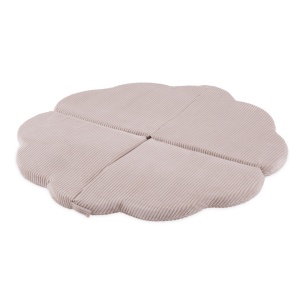 PLUSH NEST PLUSH NEST Plyšová hrací podložka ve tvaru květu 115 × 115 × 5 cm