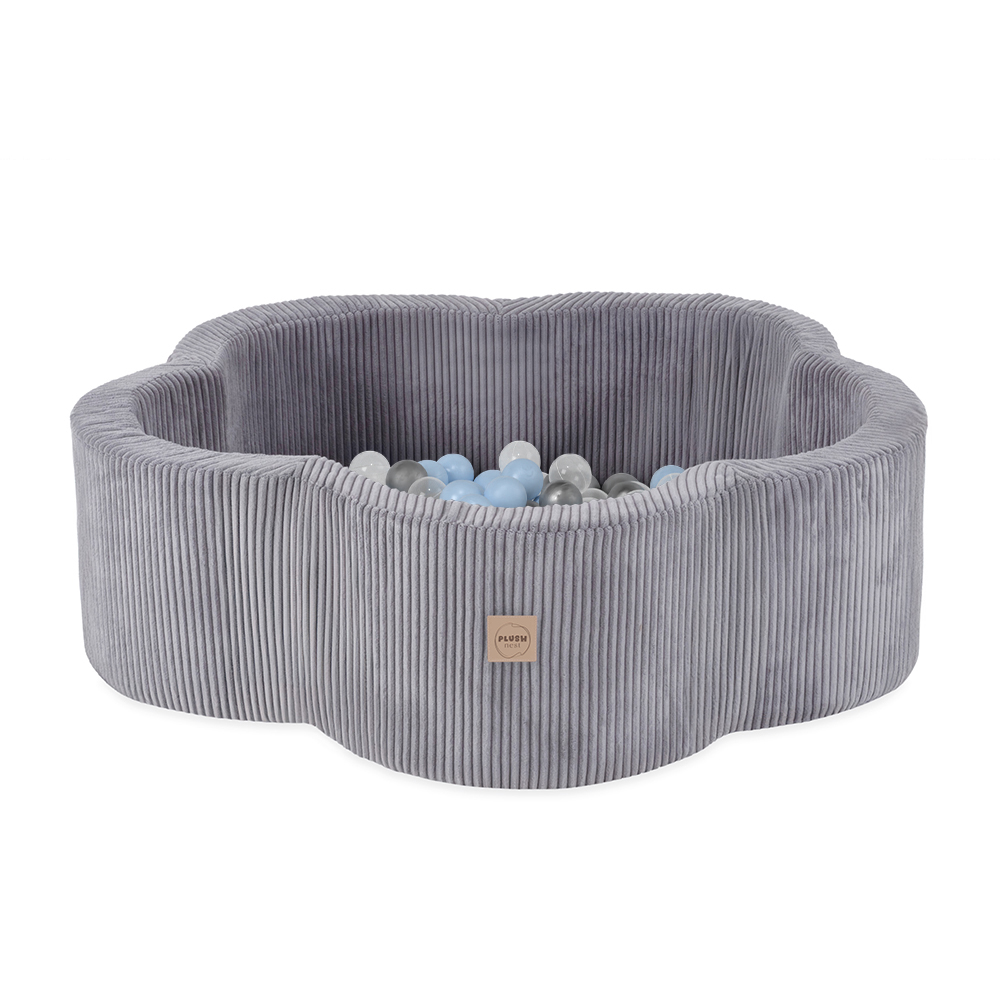 PLUSH NEST PLUSH NEST Suchý bazén Květinová zóna Prémiový manšestr