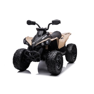 Dětská elektrická čtyřkolka Can-Am Renegade | R/C | 180W | 4x4 | 12V14Ah | EVA béžová
