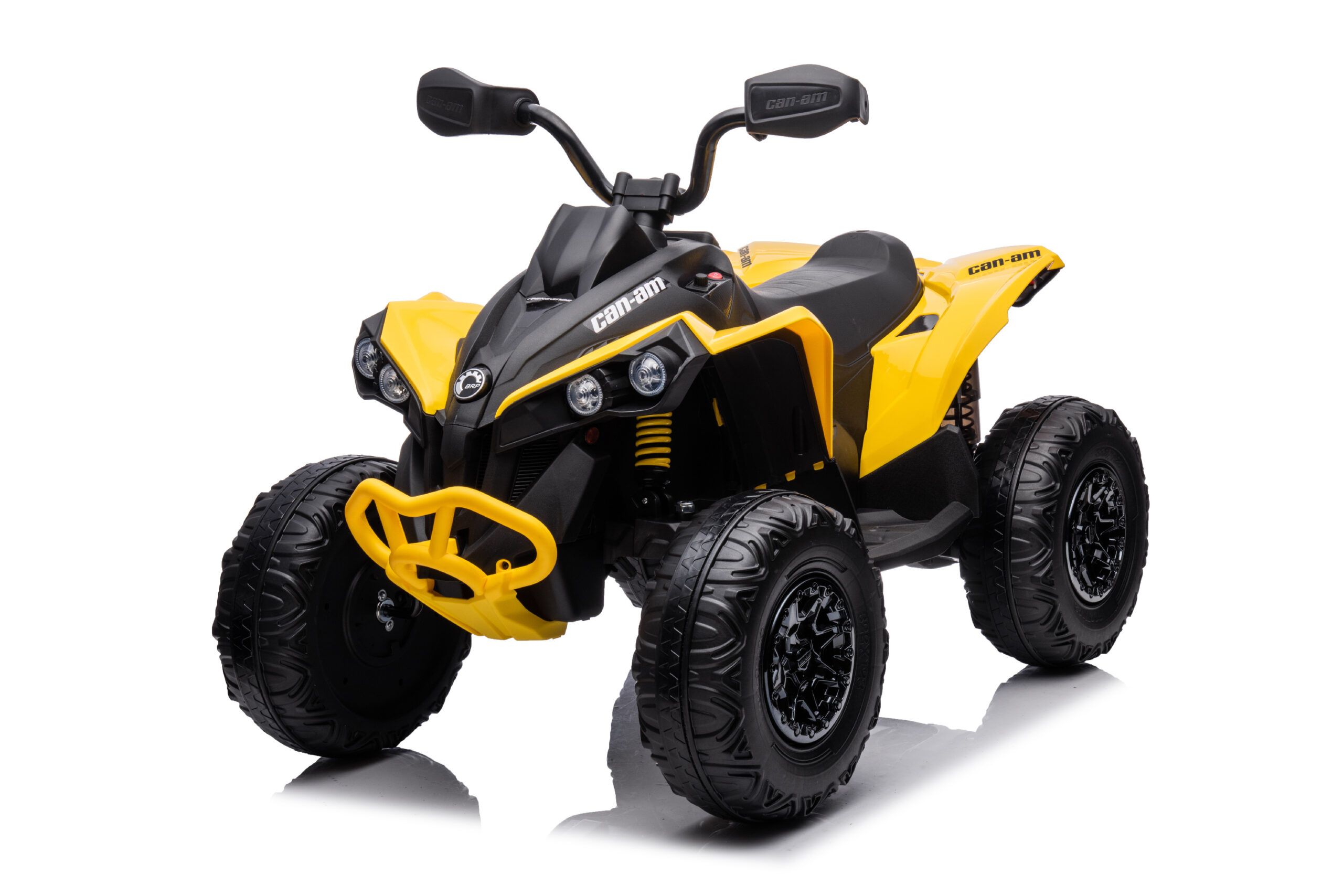 Dětská elektrická čtyřkolka Can-Am Renegade | R/C | 180W | 4x4 | 12V14Ah | EVA žluté