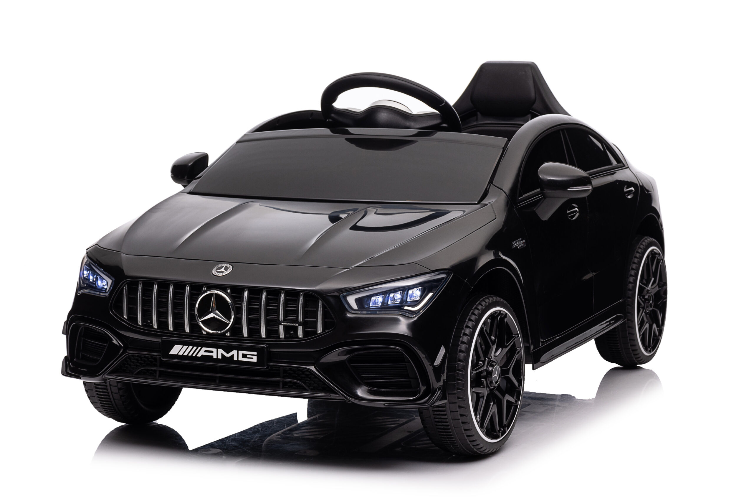 Elektrické autíčko Mercedes CLA 45S AMG 4x4 černé