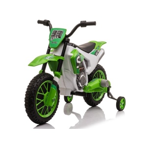Dětská elektrická motorka XMX616 zelená | EVA kola | 12V 7Ah