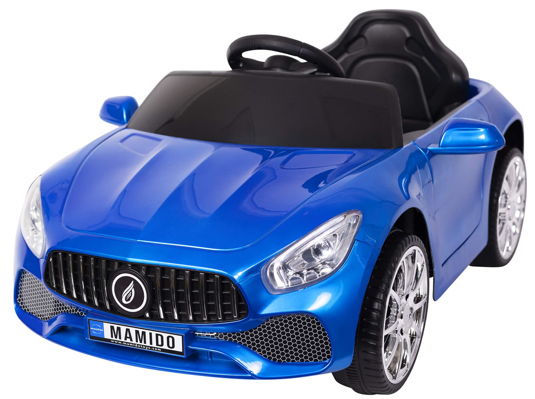 Elektrické autíčko Cabrio Fast Wing lakované modré - Poškozeno - S-699-P-BLUE
