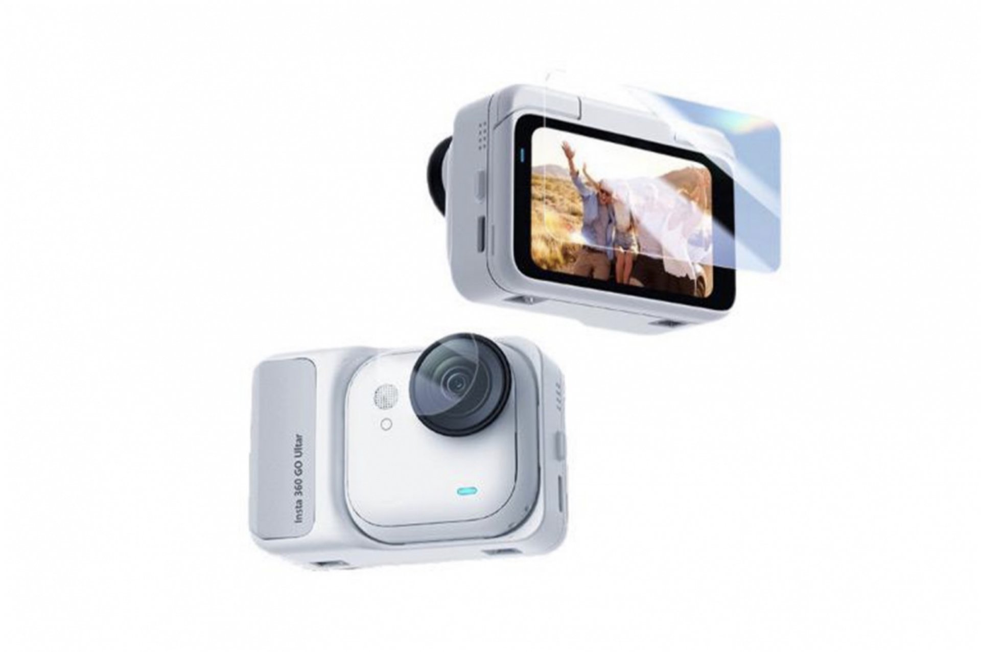 Ochranná fólie na displej a chránič čočky pro kameru Insta360 GO Ultra 1INST911