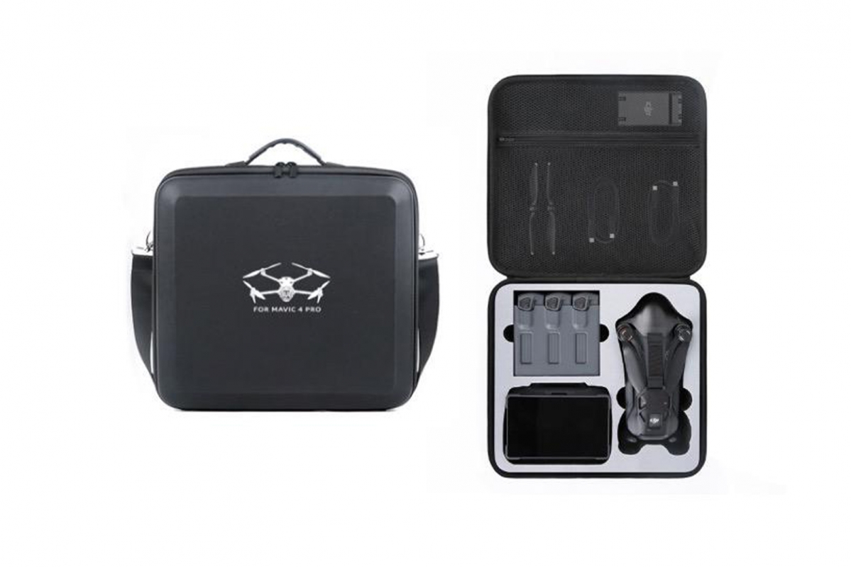 Černé PU pouzdro na rameno pro dron DJI Mavic 4 Pro 1DJ8195
