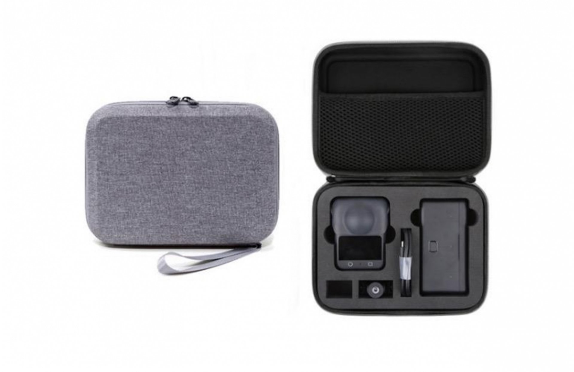 Šedé nylonové pouzdro pro kameru DJI Osmo 360 1DJ8174