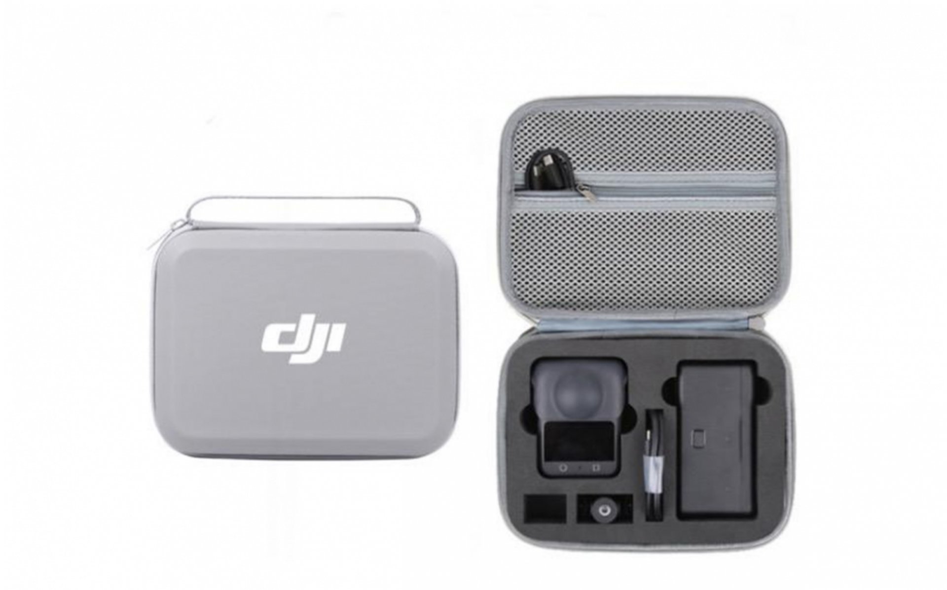 Šedé PU pouzdro pro kameru DJI Osmo 360 1DJ8177