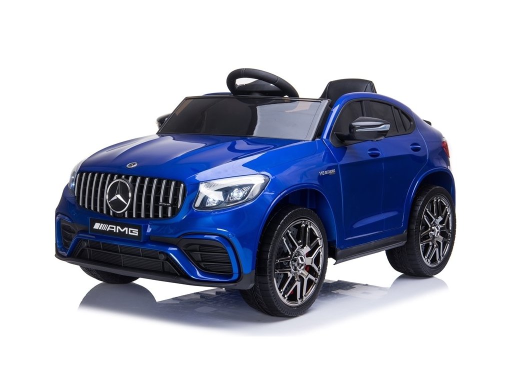 Dětské elektrické autíčko Mercedes-Benz GLC 63S 4x4 lakované modré