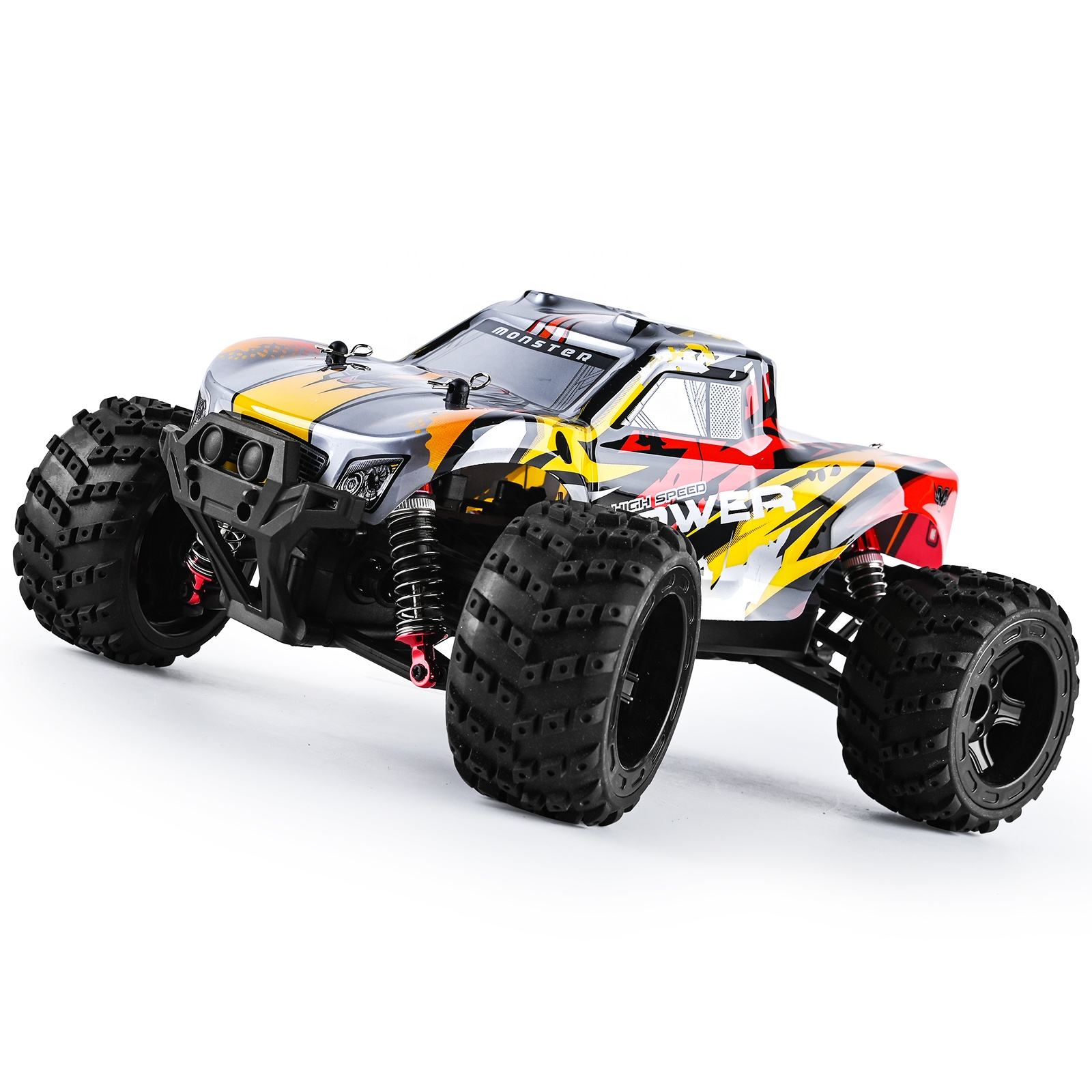 Monster Truck na dálkové ovládání 1:16 s rychlostí 50 km/h Barva: Žlutá RC