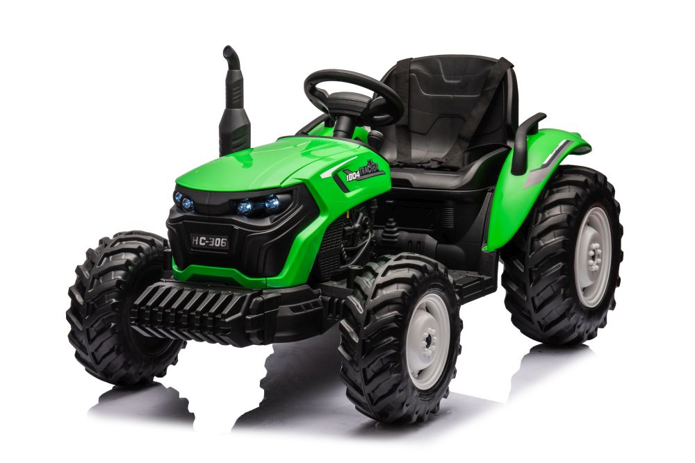 Elektrický traktor HC-306 24V zelený