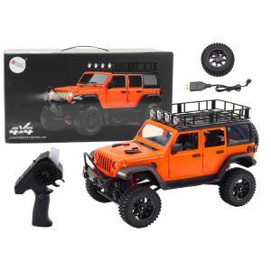 Terénní autíčko Off-road na dálkové ovládání RC 4x4 oranžové