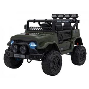 Elektrické autíčko Off-Road Climber 4x4 zelené