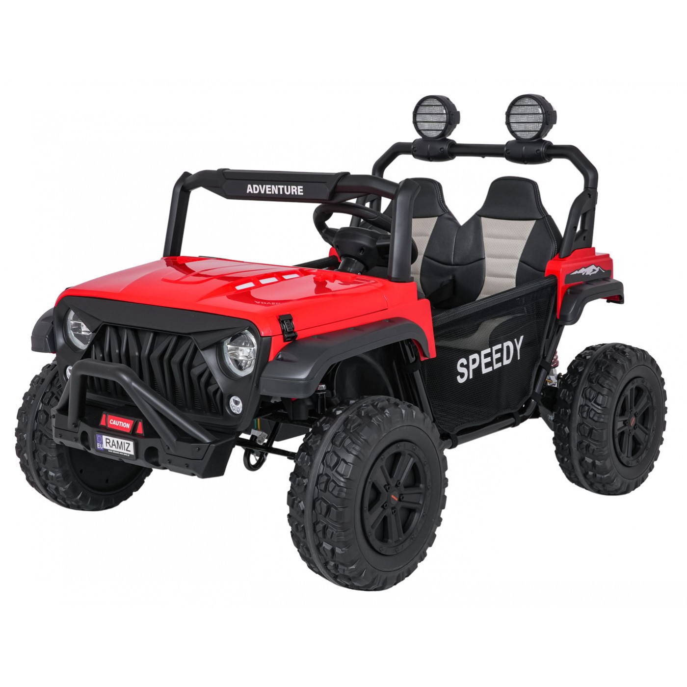 Dětské elektrické autíčko PASSION 4x200W 24V červené