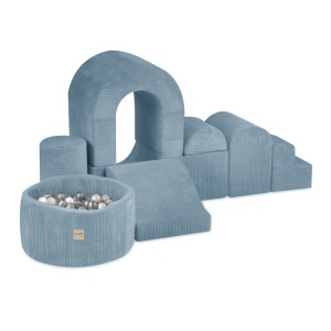 PLUSH NEST PLUSH NEST Hrací hrad s bazénem a 150 míčky